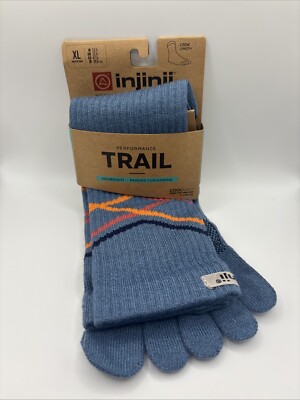 Injinji Performance Trail-Socken mittelschwer Crew-Länge XL 12,5+ portofrei