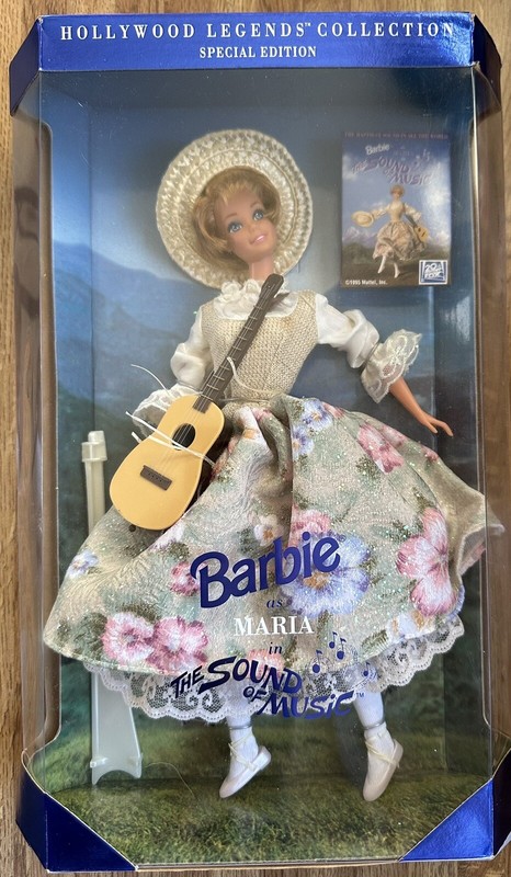 Barbie as Maria in The Sound of Music Doll Special Edition Hollywood Legends