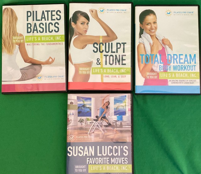 pilates pro chair lifes a beach Dvds eBay