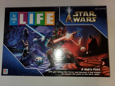 2 Star Wars Board Game Lot Monopoly Game Of Life