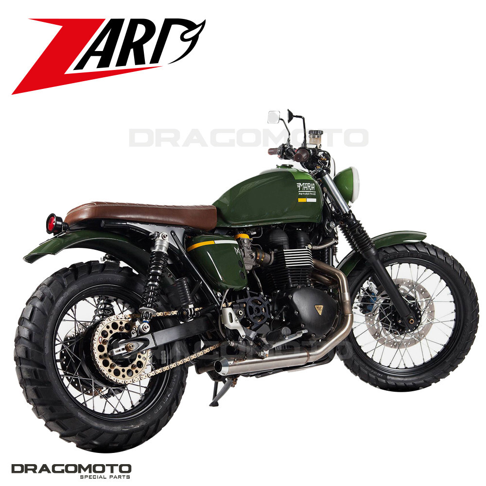 BONNEVILLE T100 TRIUMPH 2007 ZARD Full exhaust CROSS RC