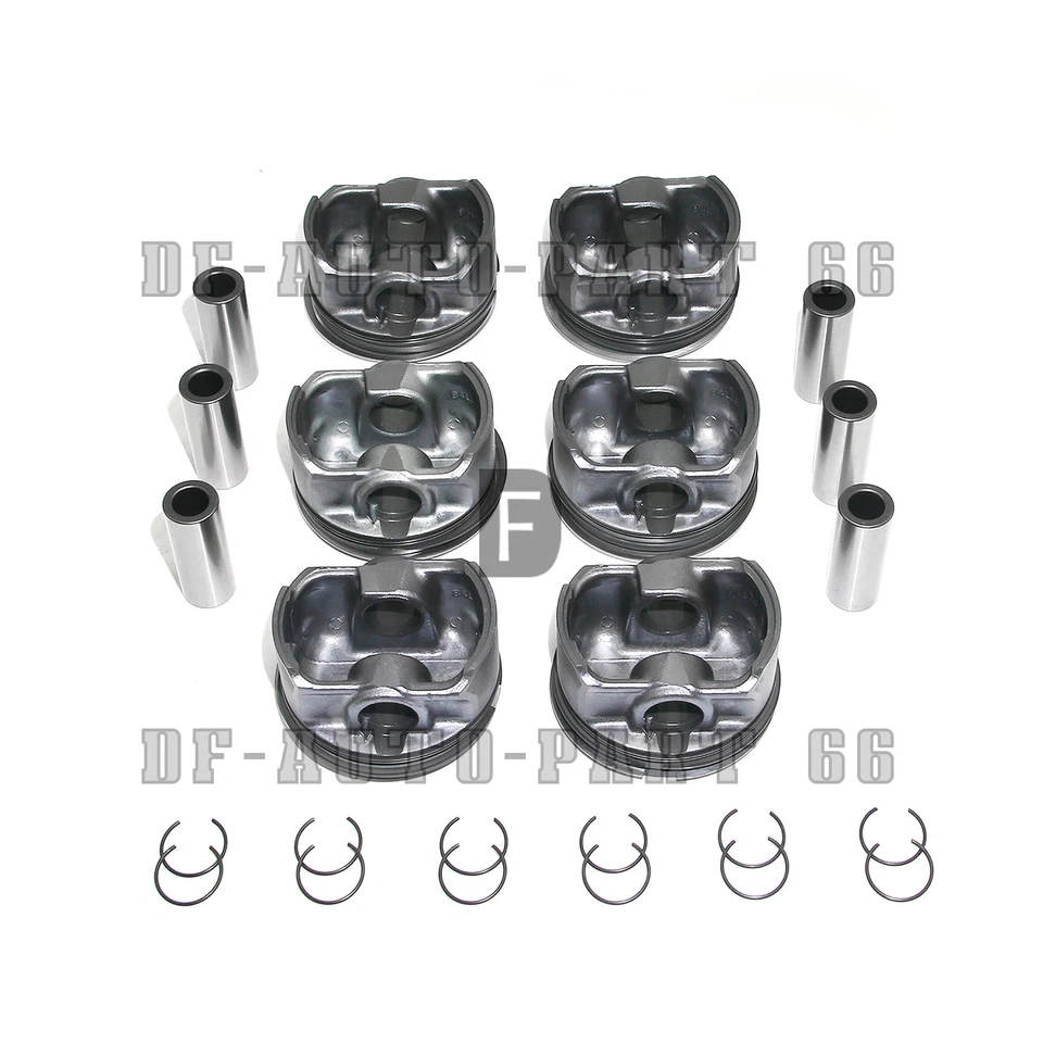 6cyl 活塞戒指套装 STD Φ84 毫米适用于宝马 330Ci X3 X5 Z4 E46 E36 E85 M54B30 3.0L — 第 2/4 张图片