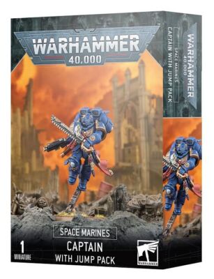 Space Marines - Captain with Jump Pack, Warhammer 40k 40.000