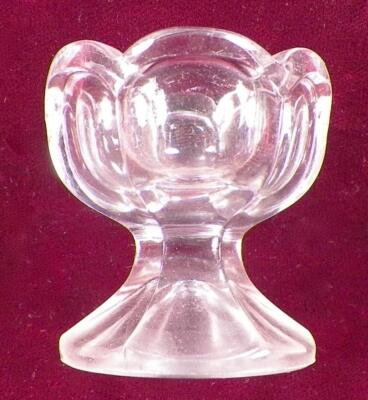 6 Cambridge Colonial Open Salts Pedestal Elegant Glass #2800 Clear Vintage #14