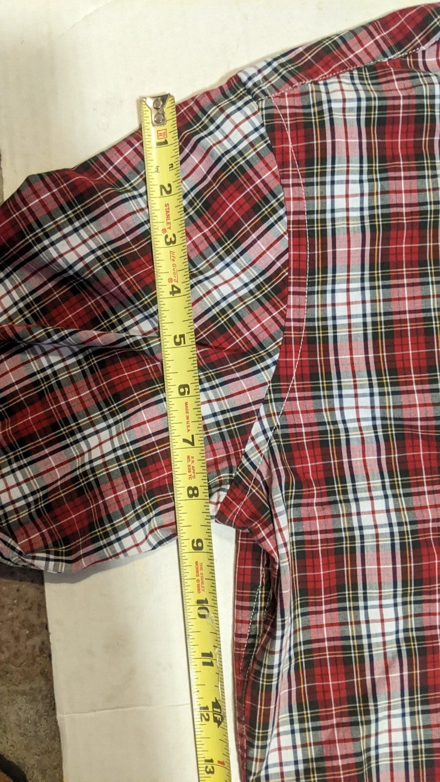 Brooks Brothers 1818 Regent Mens Original Polo Shirt- red/Green -Plaid