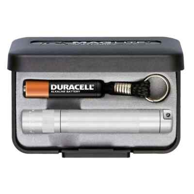 Mag-Lite Solitaire Flashlight Incandescent K3A102 Presentation Box Made in USA