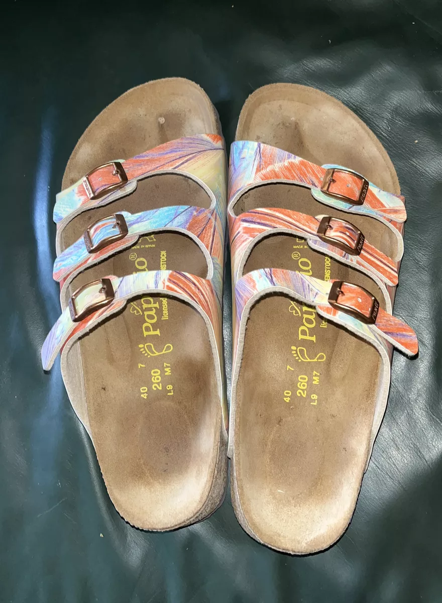 Birkenstock By Papillio Florida Sandals Size 40 9 US 3 Strap