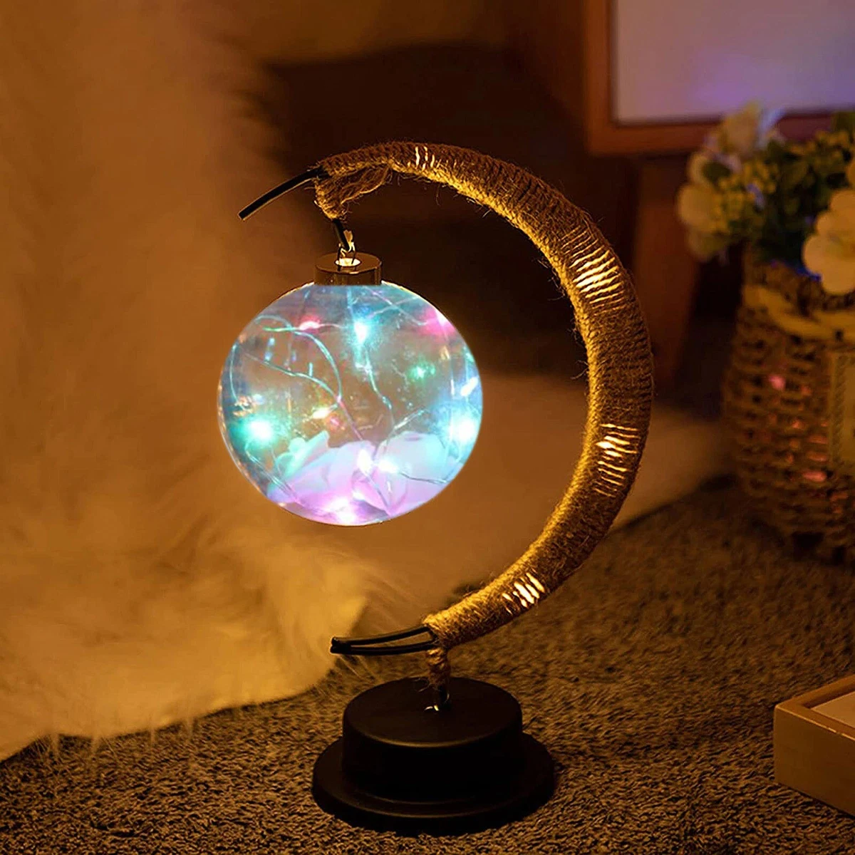 LED Lantern Night Light Room Christmas Decoration Enchanted Lunar
