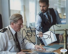 Adrian Dunbar Line of Duty Autographed Signed 8x10 Photo ACOA COA
