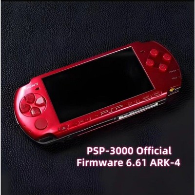 PSP-3000 レッド Sony PSP-3000 Red Console 3000 PlayStation Portable w/ Charger +