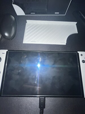 Nintendo Switch OLED Model  Console - 64GB - White with 256GB mem card
