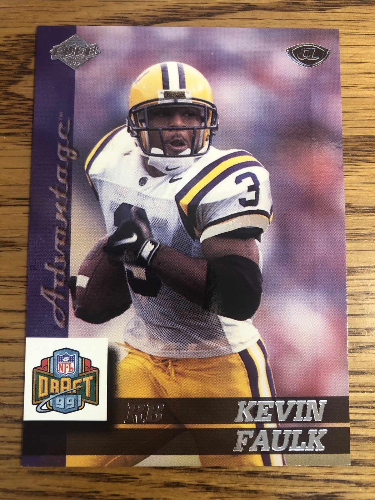 Kevin Faulk Collector's Edge Advantage #165 Base