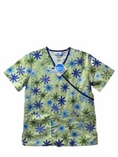 SB Scrubs New Floral Pattern Size XS Scrub Top