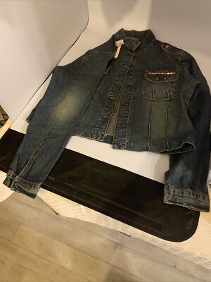 Vintage Primark Blue Denim Jacket - 90s Style