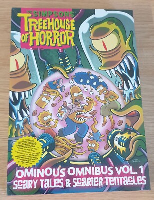Simpsons Treehouse Of Horror Omnibus Slipcase Hardcover Still Sealed As Issued