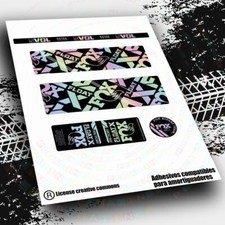 AUTOCOLLANT COMPATIBLE WP482 AMORTISSEUR FOX FLOAT X FACTORY 2021-2024