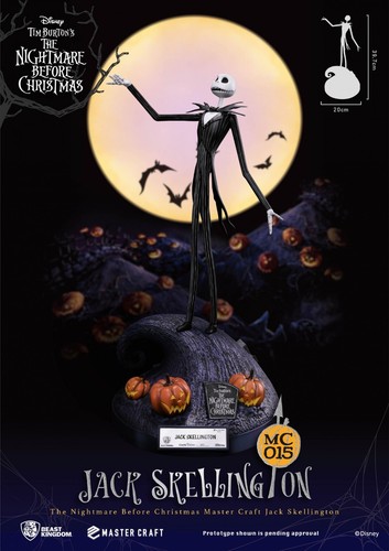 Beast Kingdom Master Craft The Nightmare Before Christmas Jack Skellington - Bild 9 von 10