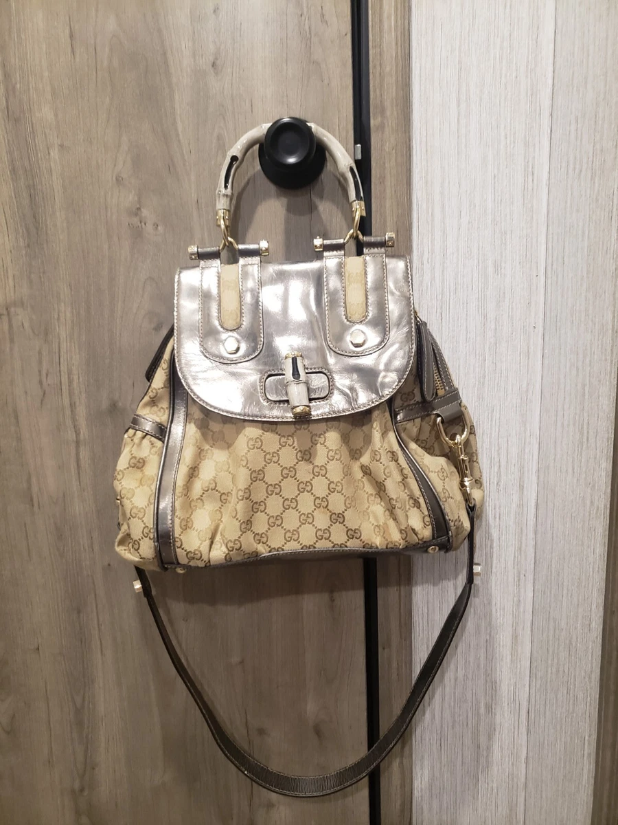Silver gucci deals purse