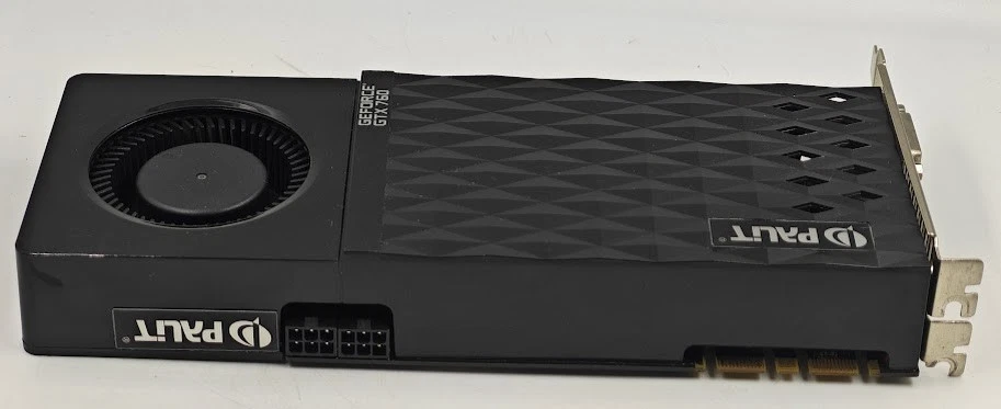 Palit GeForce GTX 760 Graphics Card - Used Working - Image 3 of 4