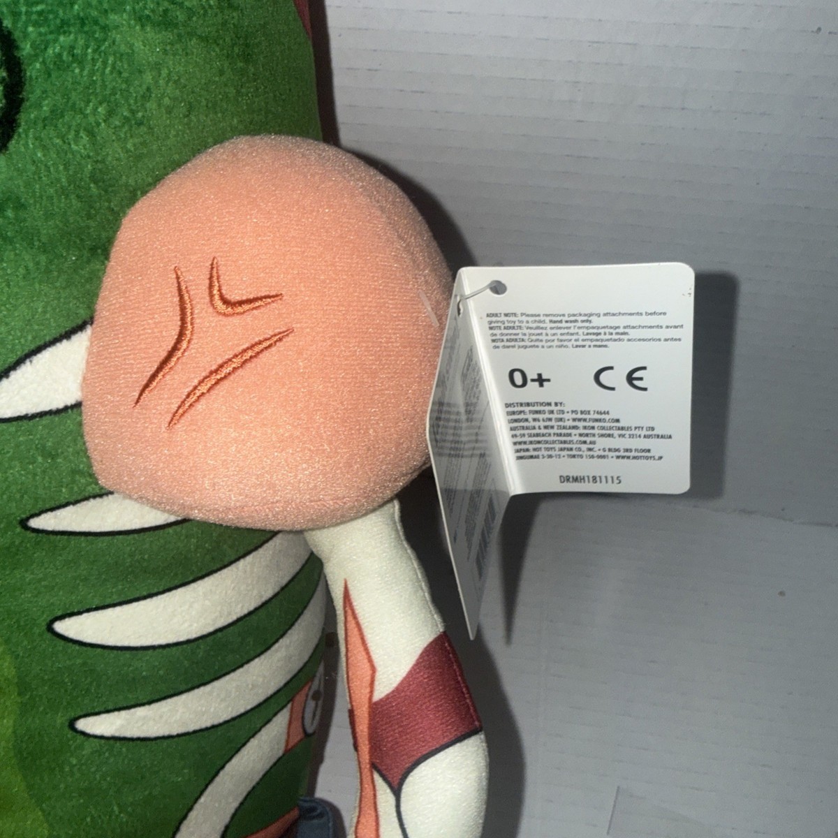 Rick and Morty Pickle Rick Rat Suit Galactic 18 Inch Plush by