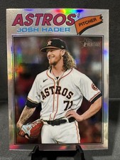 2026 Topps Heritage #9 Josh Hader - Refractor - Houston Astros Baseball Card