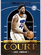 2021-22 Panini NBA Hoops High Court #6 Joel Embiid Philadelphia 76ers