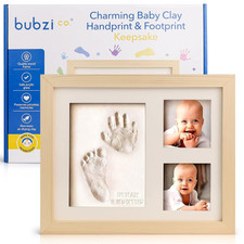 Baby Footprint Kit, Newborn Foot and Hand Print Kit, Infant Keepsake Frame, Nurs