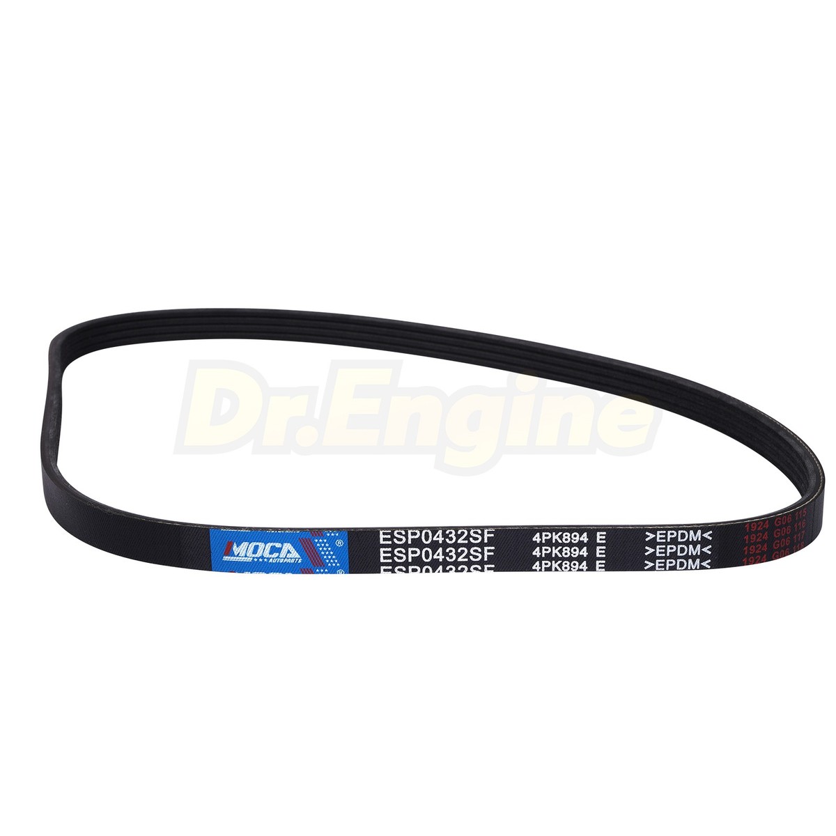 2x Serpentine Belt 4PK894F 6PK1140 for Ford Edge Explorer Mazda CX