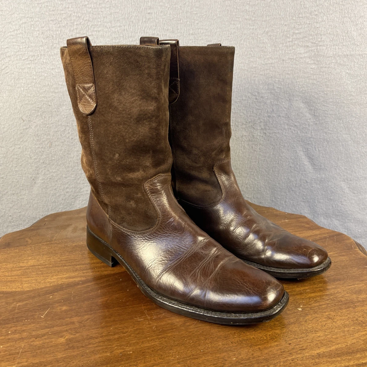 Embouts D'aile En Cuir To Boot New York Adam Derrick Stark - Taille 8.5 M, Marron, Neufs