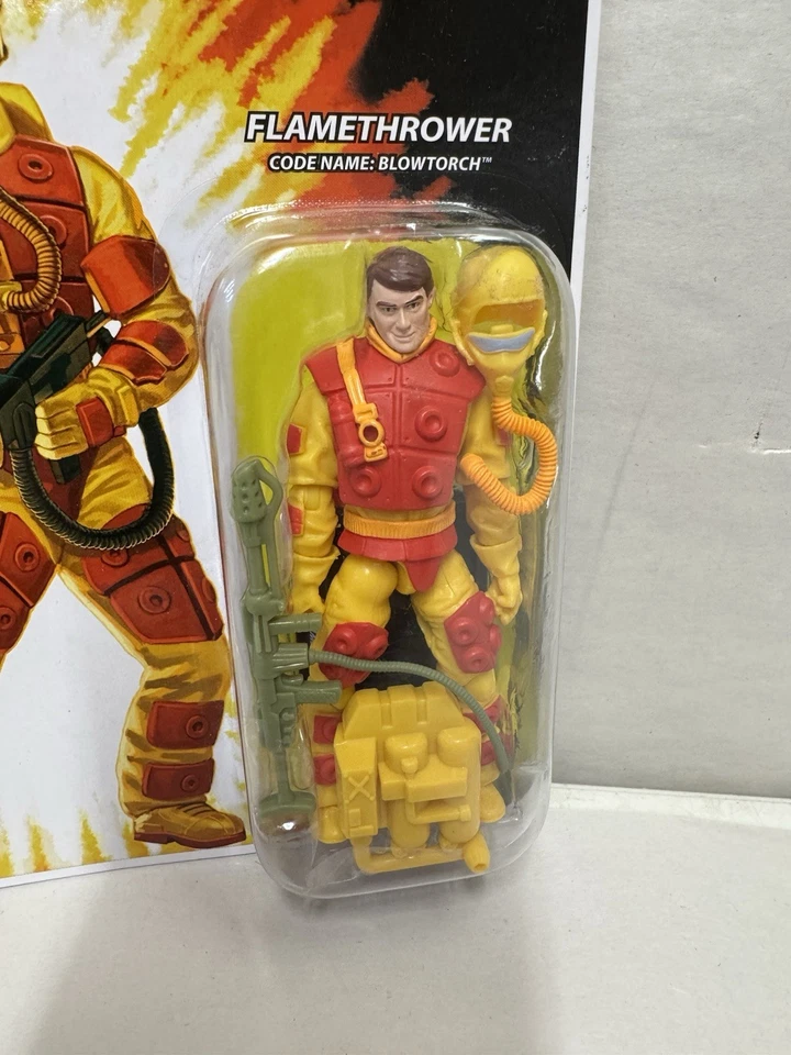 Lanzallamas GI Joe 25 aniversario lanzallamas sin usar, en caja 2008 blister original Foto 2 de 3