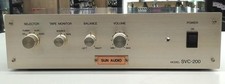 SUN AUDIO SVC-200 Preamplificatore Stereo Vacuum con Cavo Vintage Testato JP ...