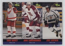 1994 Classic Tri-Cards Todd Harvey Jamie Langenbrunner Jere Lehtinen #T16-18 e0k