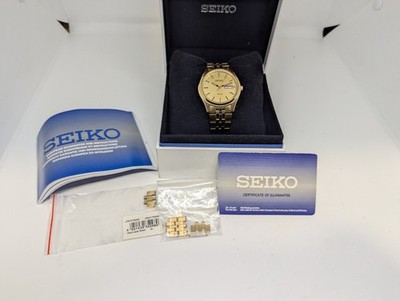 Seiko Solar SNE 036 Armbanduhr Full Set Watch