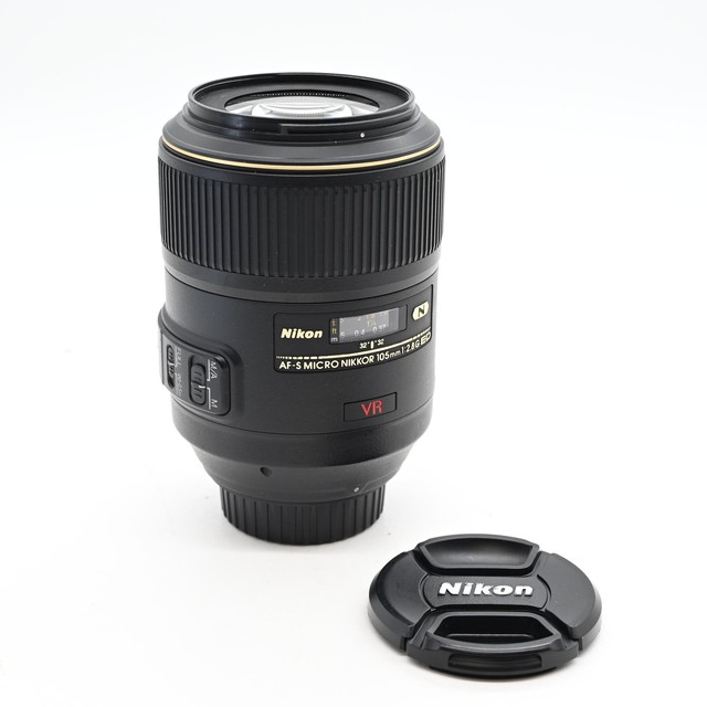 Nikon Nikkor AF-S 105mm f2.8 G VR Micro IF ED Lens AFS #163