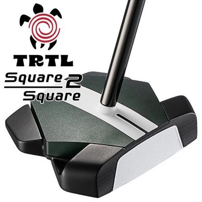 ODYSSEY TRTL Square 2 Square パター Odyssey TRTL Square 2 Square Putter 33in Stroke Lab 120 Steel