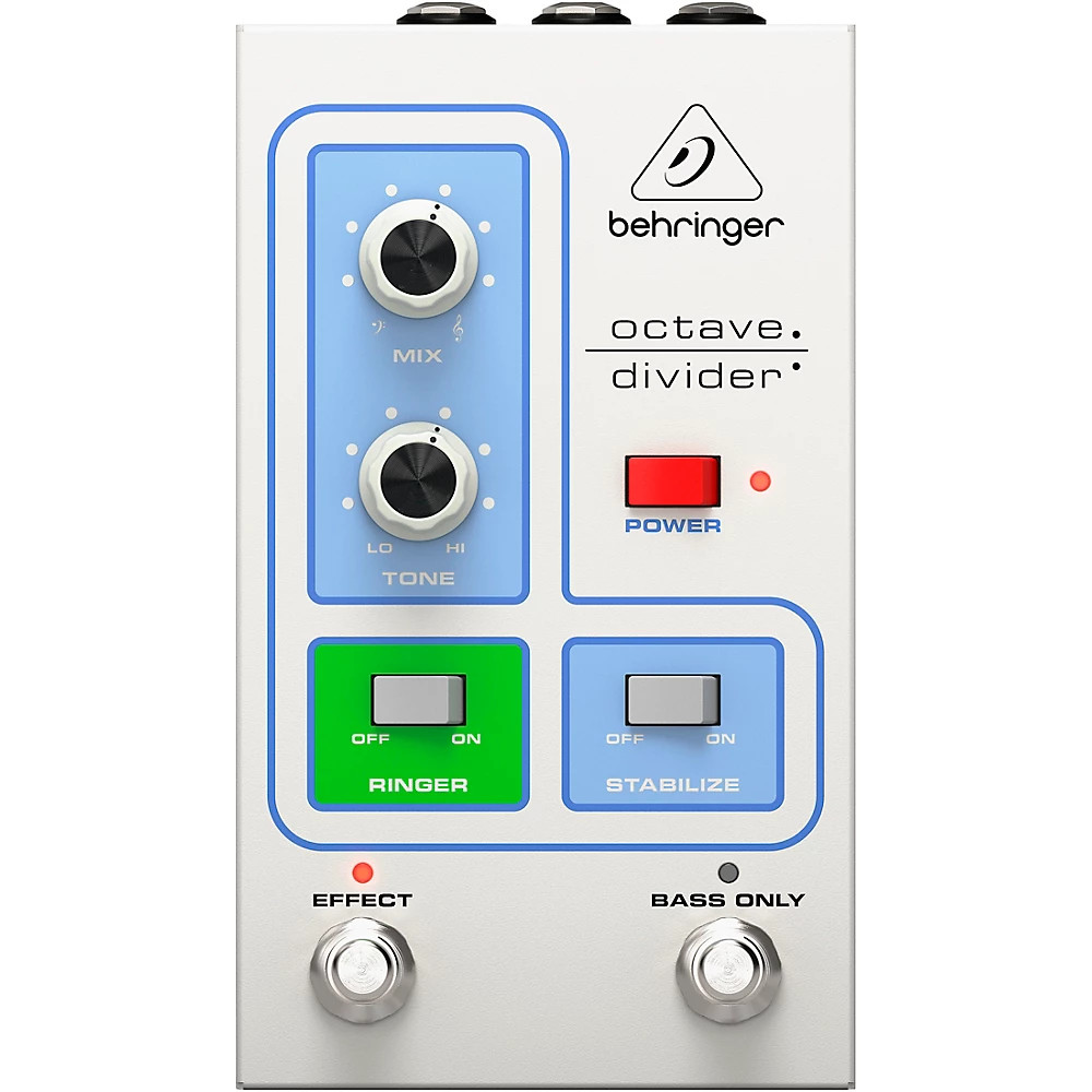 Педаль эффектов Behringer Octave Divider серебристого цвета 11990₽