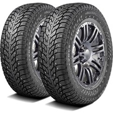 2 Tires Nokian Tyres Hakkapeliitta Lt3 Ev Studded Lt 24575r16 E 10 Ply Snow