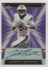 2019 Leaf Metal Draft Sepia Variation Purple 4/25 Jarrett Stidham Auto uk2