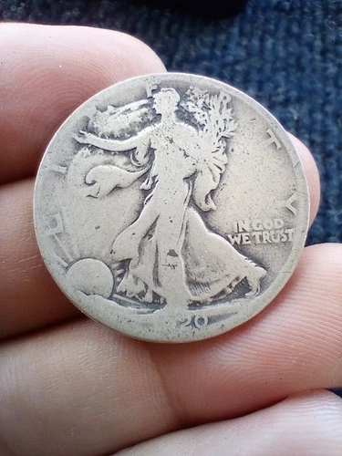 Photo of a 1920-S Walking Liberty Half Dollar from an eBay listing that sold on Jul 19, 2026