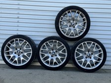 07-2012 Bmw E92 E90e93 328i 335is Wheel Rim Tire Set Style 197 Silver Bbs Oem