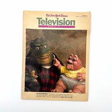 The New York Times Television Magazine Supplement Apr 21-27 1991 Illustrated