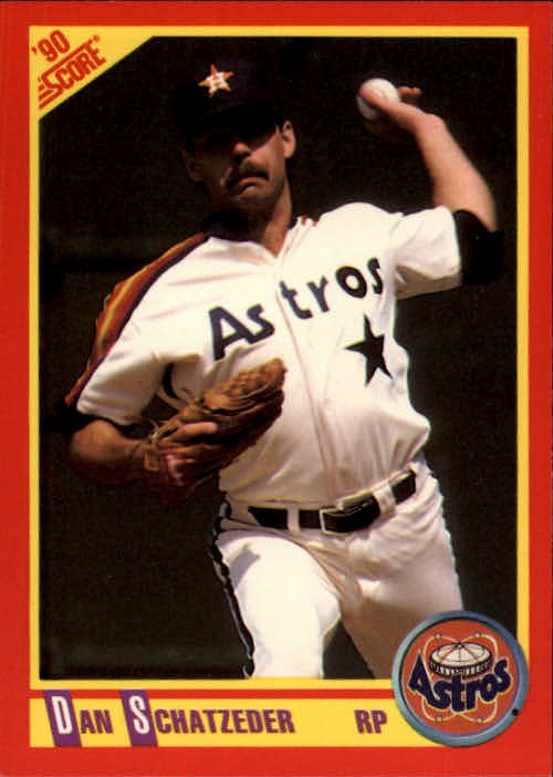 1990 Score #418 Dan Schatzeder - BB