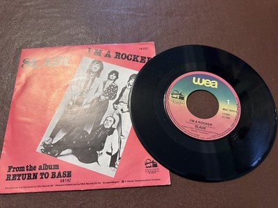 Slade - I'm A Rocker - Netherlands 7'' Single 1980 WEA/Barn WEAL 18333