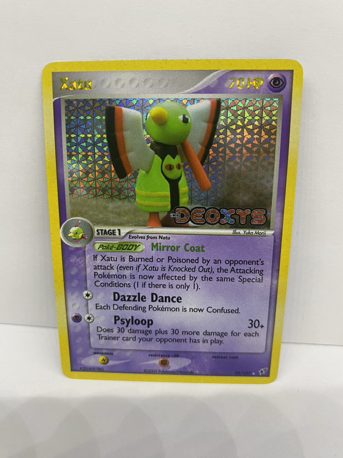 Pokémon TCG - Deoxys - Xatu 29/107 Reverse Holo - NM