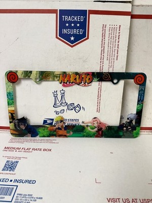 Naruto Team 7 License Plate Frame 