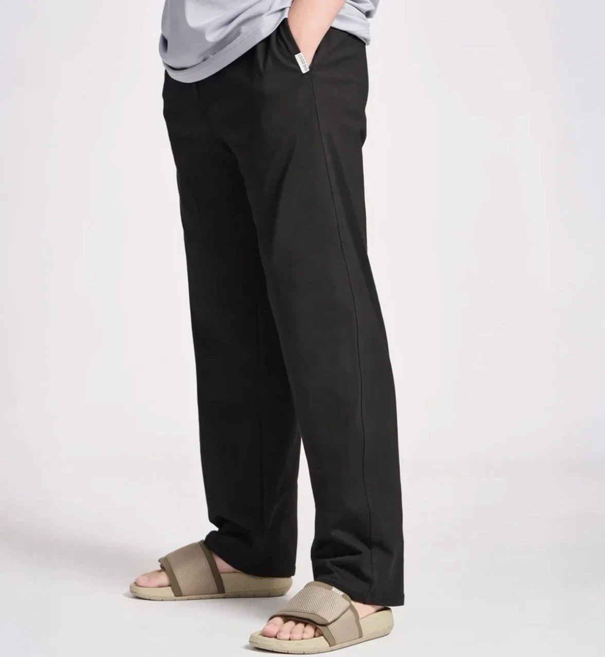 Big Dogs Mens Dept Of Relaxation Pant Black Elastic Drawstring Waist Size 4XL