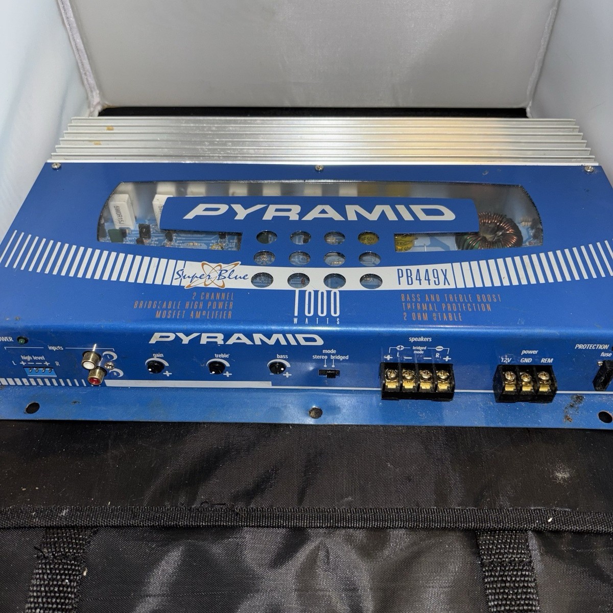 Pyramid PB449X 2-Channel Car Amp 68888717793| eBay