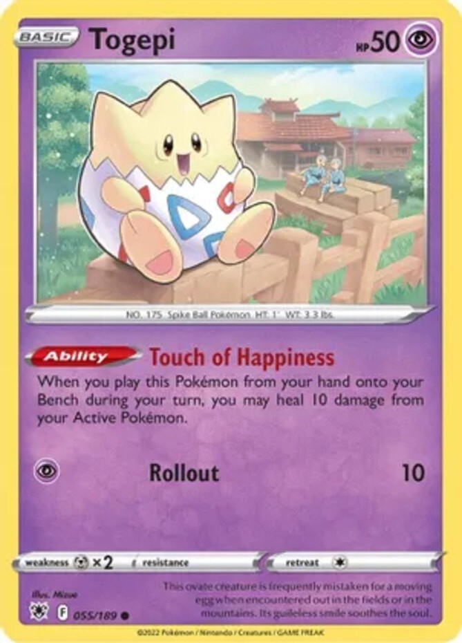 Togepi - 055/189 - Common - Near Mint