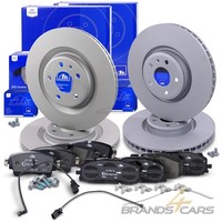 ATE Bremsscheiben +Ceramic BelÄGe +Kontakt Vorne+Hinten FÜR Audi A4 B9 A5 F5