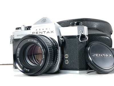 [ EXC + 5 Lesen ] Pentax Spotmatic Sp SLR Film Kamera + Smc Takumar 55mm F - /